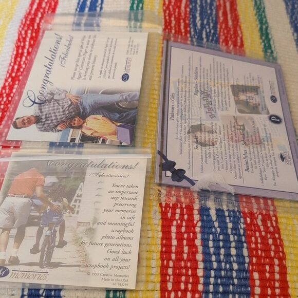 Creative Memories Y2K Scrapbooking Stickers Sets 2000‎ NIP - Picture 8 of 9